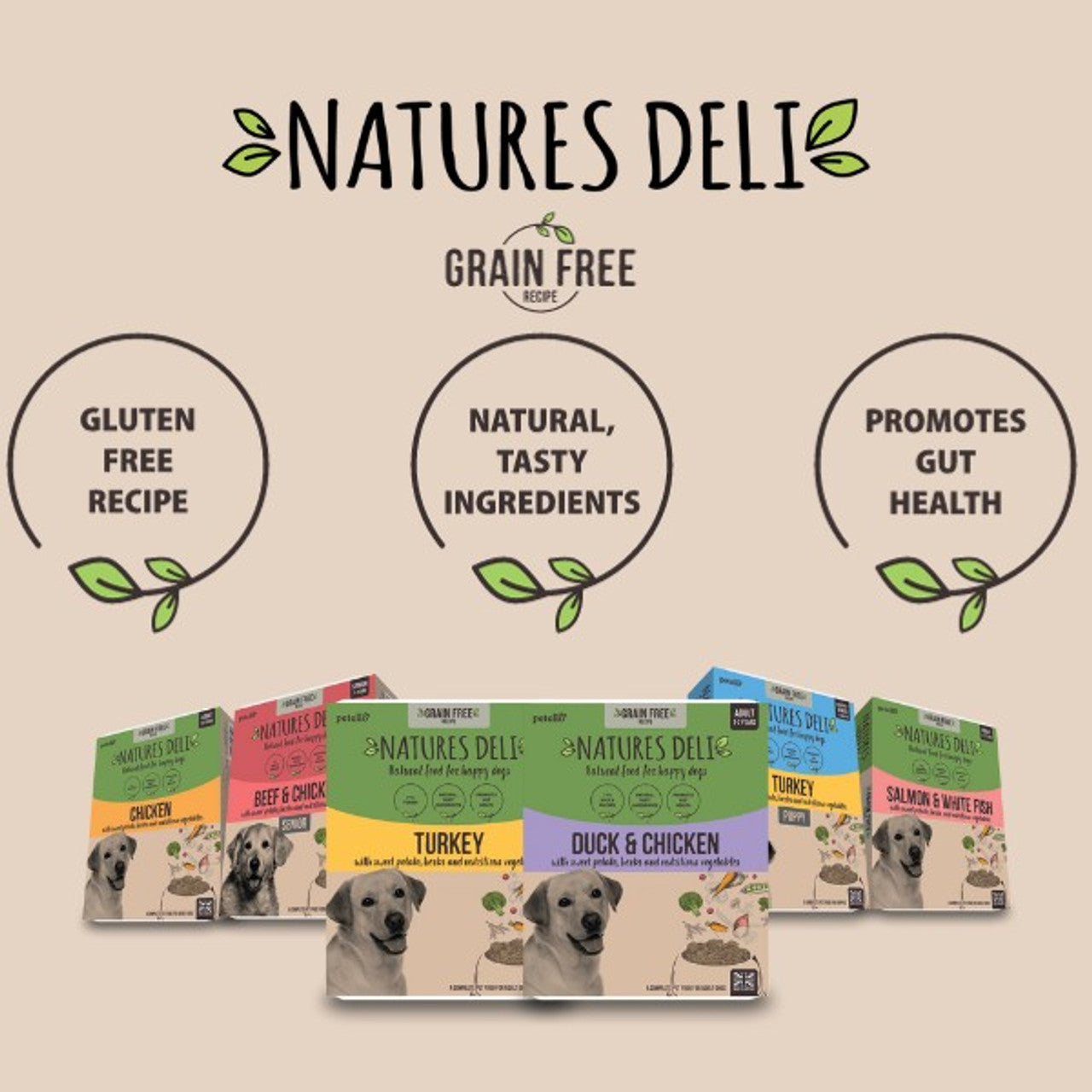 Natures Deli Puppy GF Turkey 7 x 395g