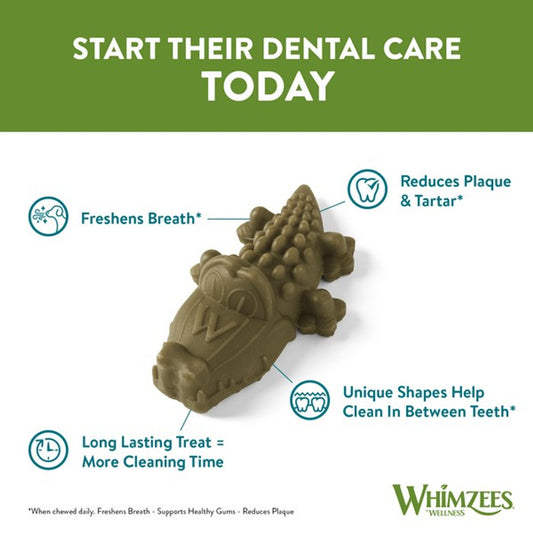 Whimzees Alligator Small