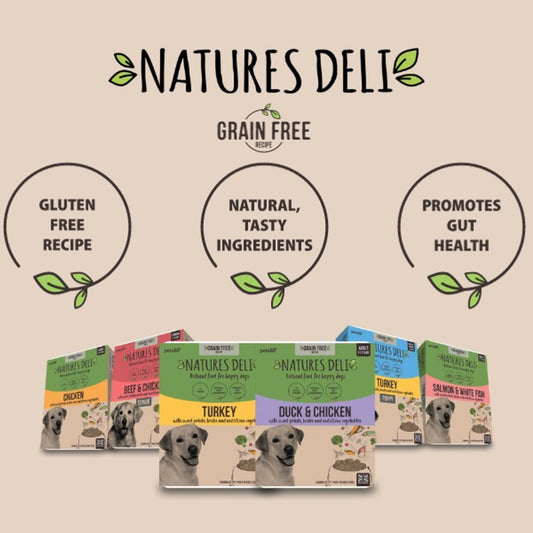Natures Deli Puppy GF Turkey 7 x 395g