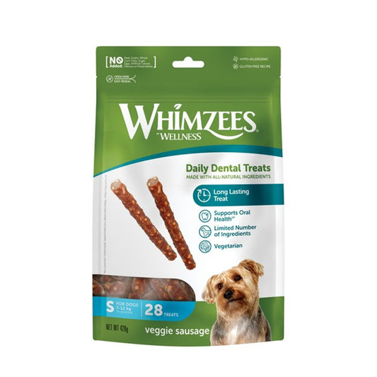 Whimzees Veggie Sausage (28Pk)
