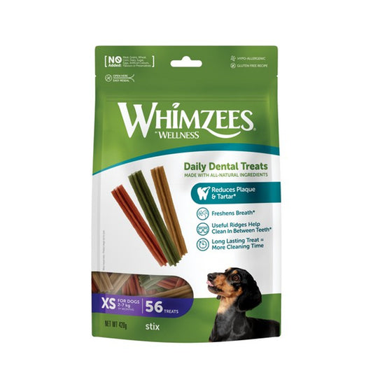 Whimzees Stix Extra Small (56Pk)