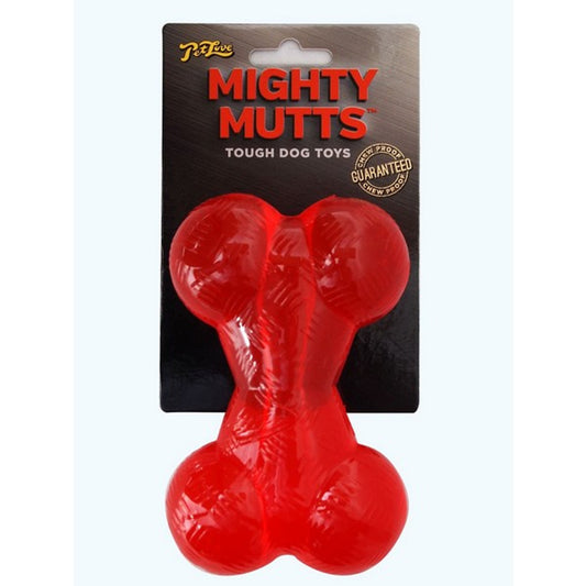 Pet Love Mighty Mutts Rubber Bone Medium