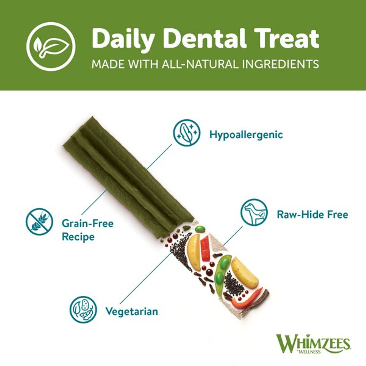 Whimzees Alligator Medium (12 Pack)