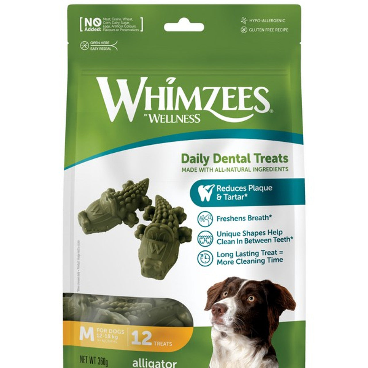 Whimzees Alligator Medium (12 Pack)