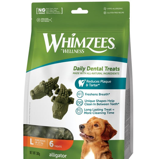 Whimzees Alligator Large